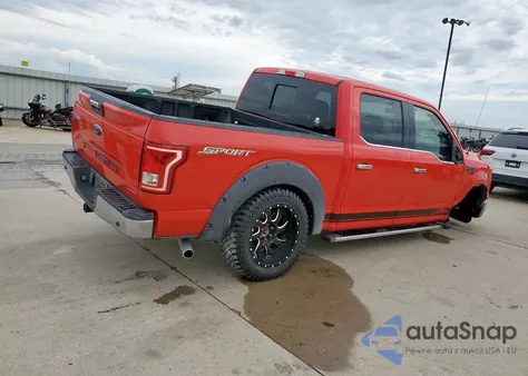 2015 Ford F150 Supercrew z USA, uszkodzony, nr VIN 1FTEW1C8XFKD13341